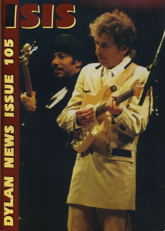 isis # 105 bob Dylan Fanzine