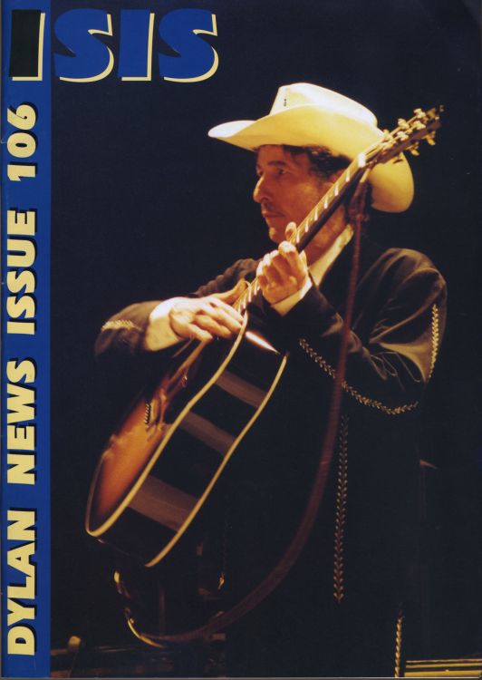 isis #106 bob Dylan Fanzine