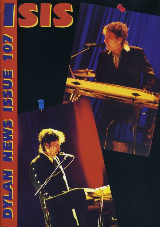 isis #107 bob Dylan Fanzine