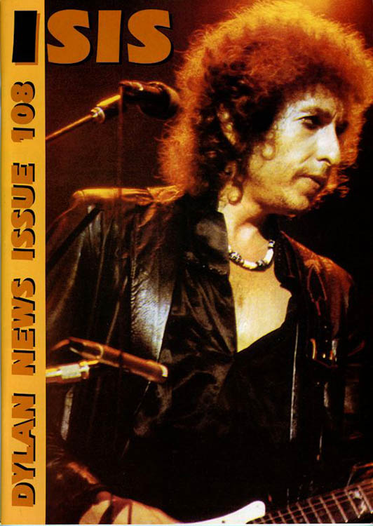 isis #108 bob Dylan Fanzine
