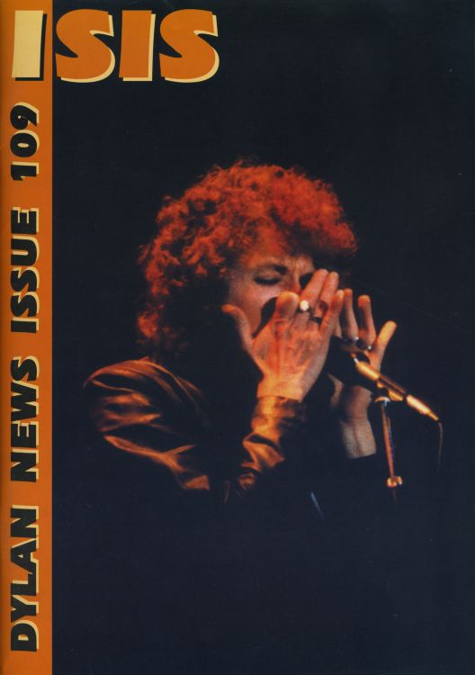 isis #109 bob Dylan Fanzine