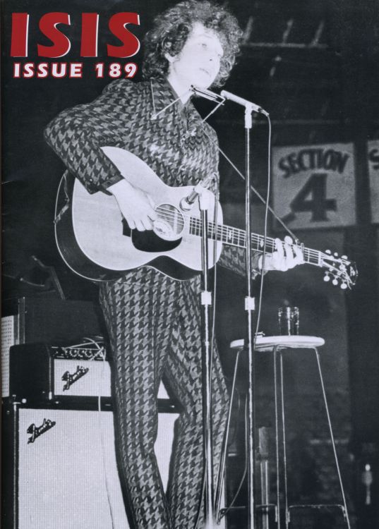 isis #189 bob Dylan Fanzine
