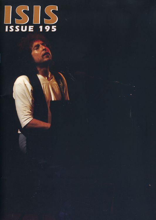 isis #195 bob Dylan Fanzine