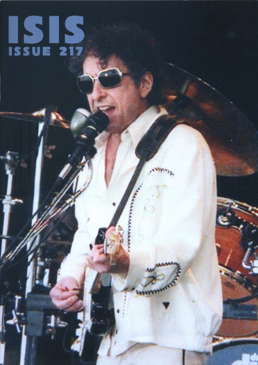 isis #217 bob Dylan Fanzine