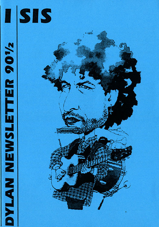 isis newsletter #90 1/2  bob Dylan Fanzine
