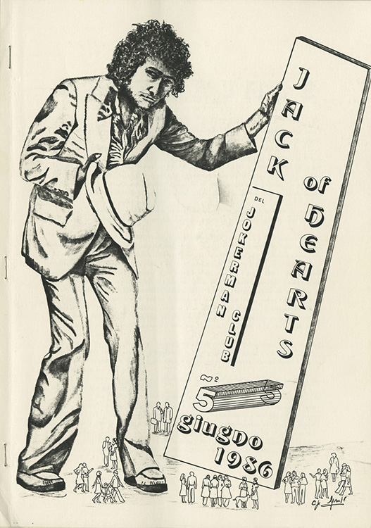 jack of hearts #4 bob Dylan Fanzine