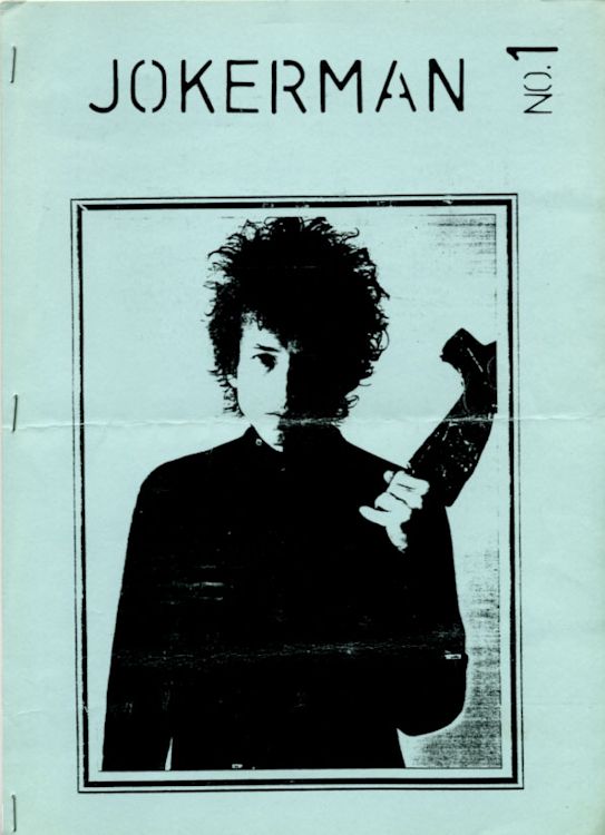 jokerman #1 Bob Dylan fanzine