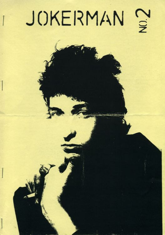 jokerman #2 Bob Dylan fanzine