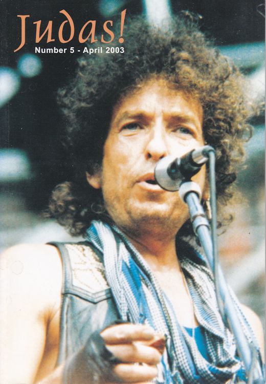 judas #5 bob Dylan Fanzine