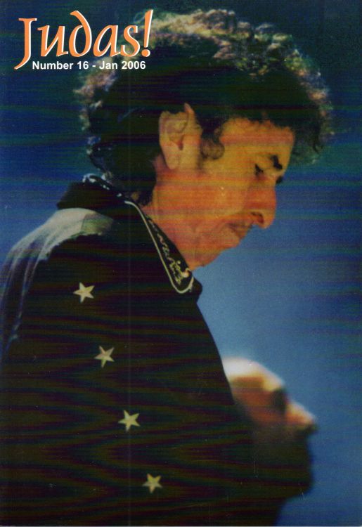 judas #16 bob Dylan Fanzine