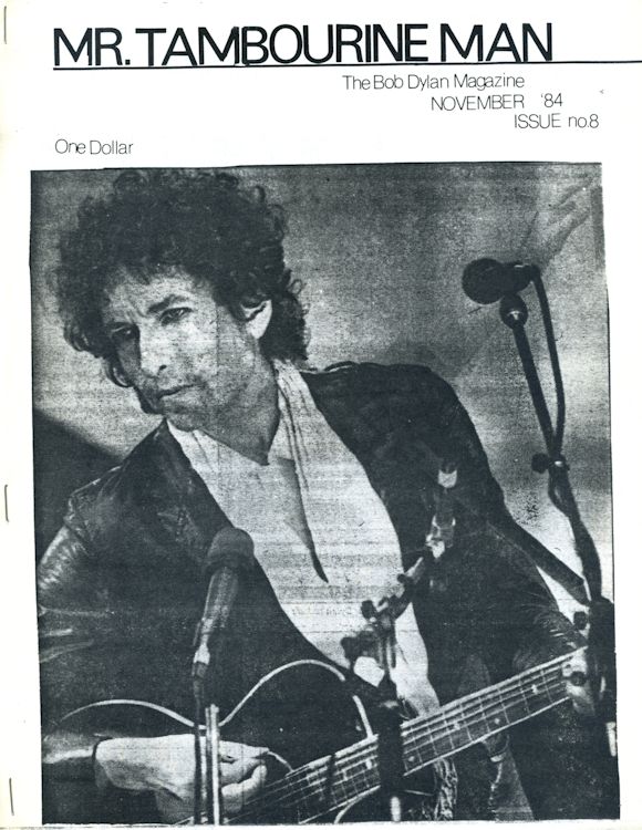 Bob Dylan fanzine Mr Tambourine Man 08
