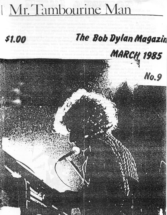 Bob Dylan fanzine Mr Tambourine Man 09