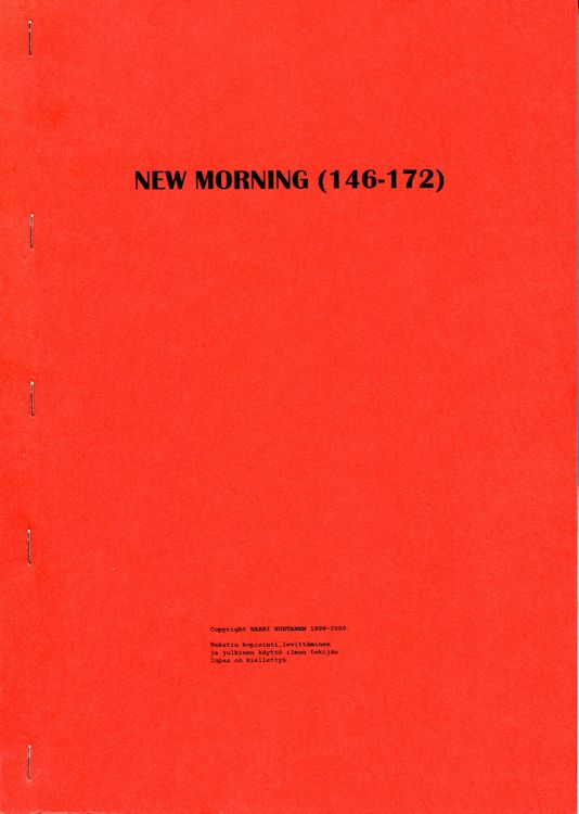 new morning porin 146-172 Dylan book in Finnish