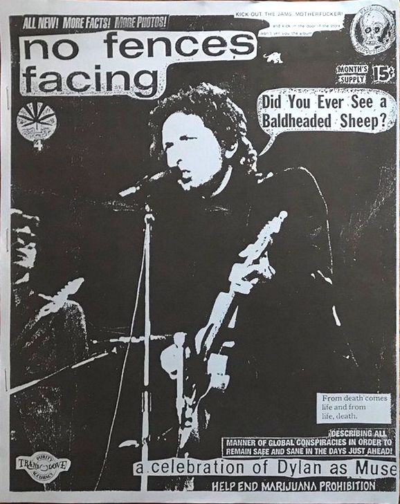 no fences facing 4 Dylan Fanzine