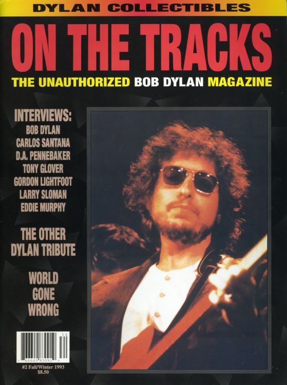 on the tracks #2 bob Dylan Fanzine