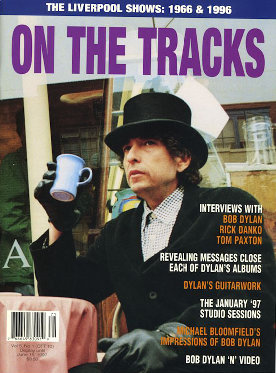 on the tracks Vol 5 #1 bob Dylan Fanzine