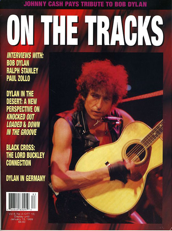 on the tracks Vol 6 #3 bob Dylan Fanzine