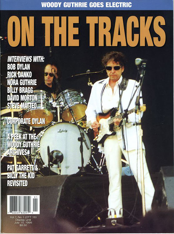 on the tracks Vol 7 #1 bob Dylan Fanzine