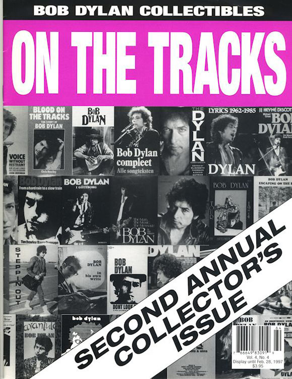 on the tracks Vol 4 #4 (February 1997) bob Dylan Fanzine