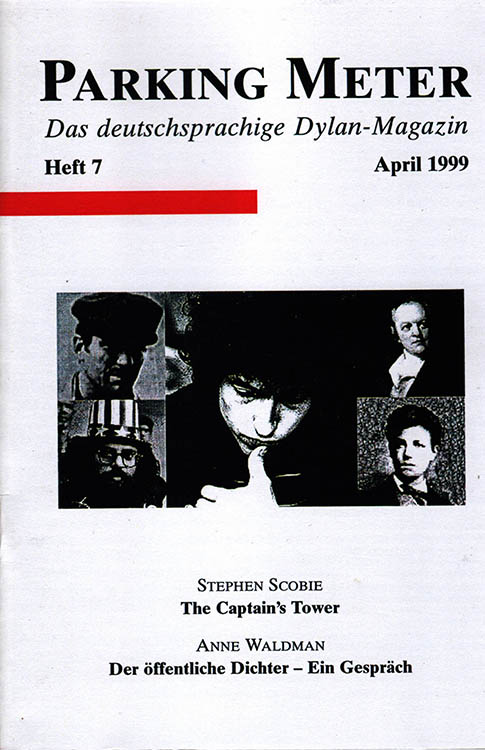 parking meter #7 bob Dylan Fanzine