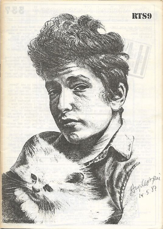 the rolling telegraph supplement #9 bob Dylan Fanzine