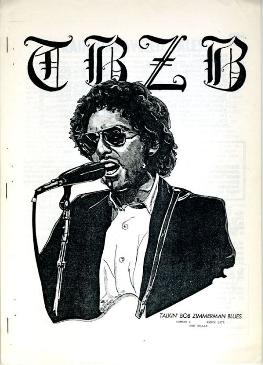 talkin' bob zimmerman blues #4 bob Dylan Fanzine