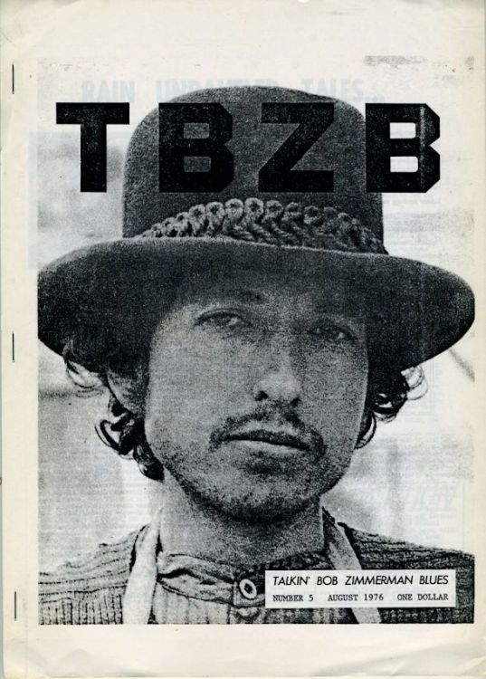 talkin' bob zimmerman blues #5 bob Dylan Fanzine
