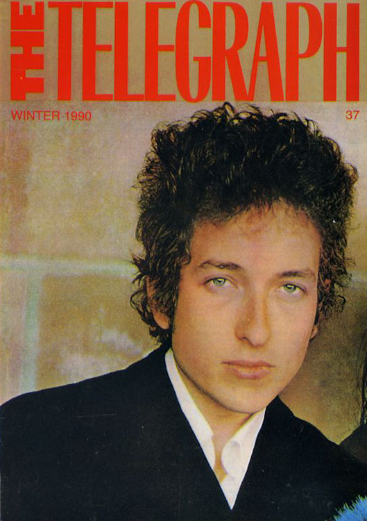 the telegraph #37 bob Dylan Fanzine