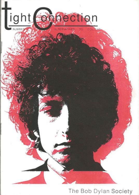 Tight Connection #02 bob Dylan Fanzine