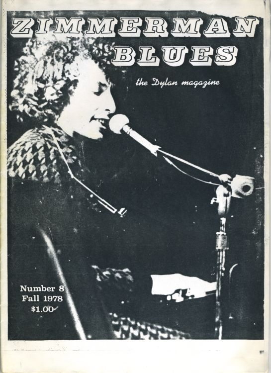 zimmerman blues 8 Dylan Fanzine