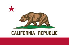 flag california