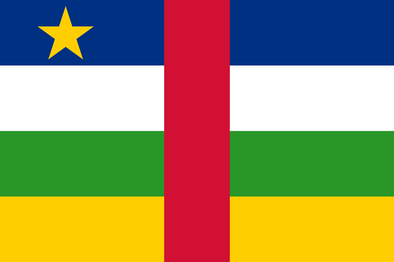 flag centrafrique