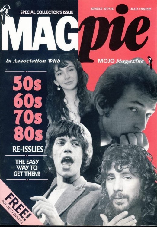 magpie special collector's  magazine Bob Dylan front cover