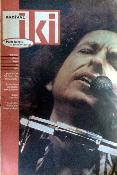 iki magazine Bob Dylan front cover