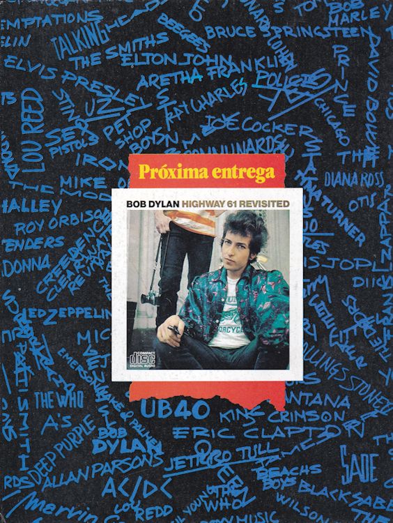 rock planeta magazine Bob Dylan front cover