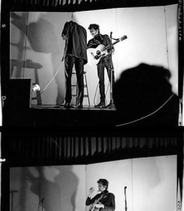 November 1964 Kenyon College bob dylan photo