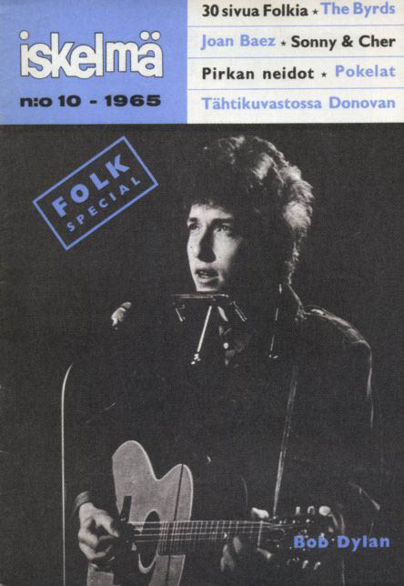 iskelmä magazine Bob Dylan cover story