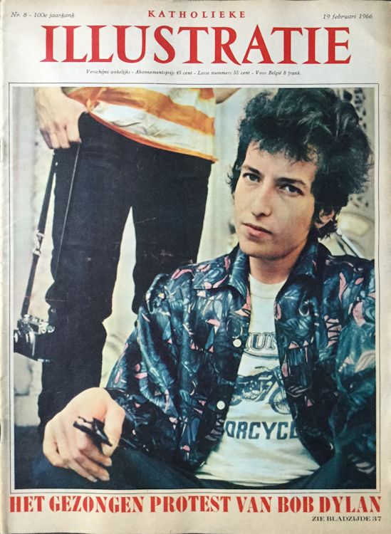 katholieke illustratie magazine Bob Dylan front cover