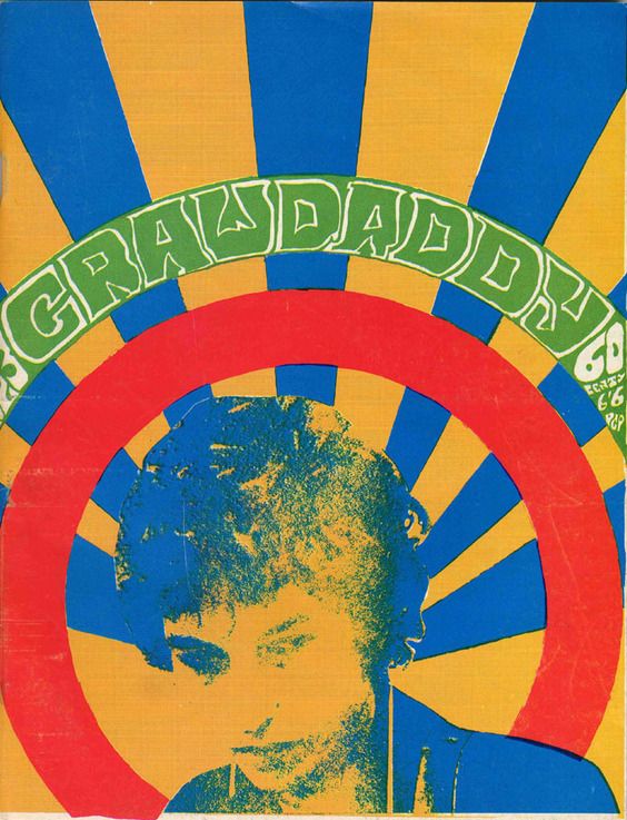 crawdaddy magazine 1969 Bob Dylan front cover