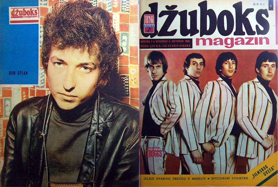 dzuboks magazine 1966 10 Bob Dylan front cover