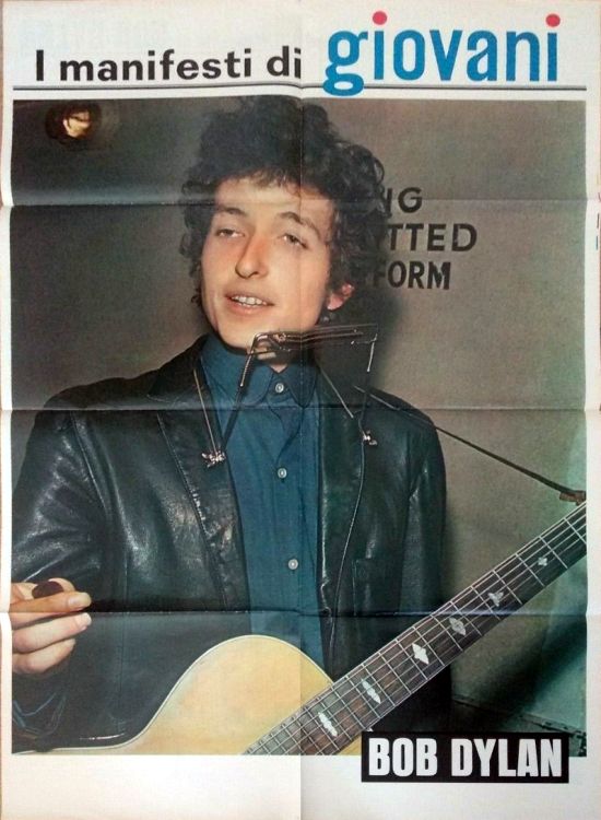 giovanni 1966 magazine Bob Dylan poster front