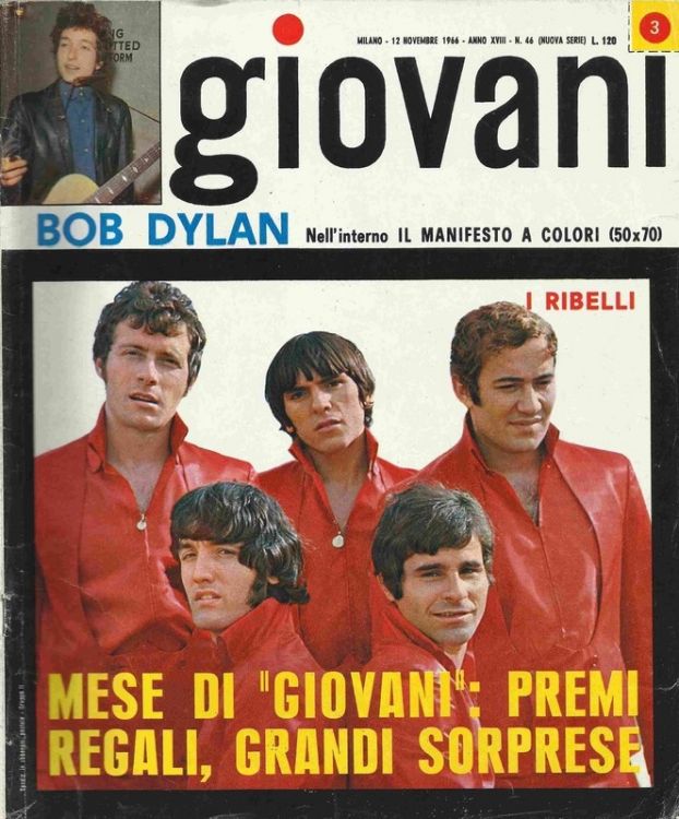giovanni 1966 magazine Bob Dylan front cover
