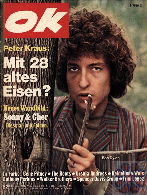ok germany magazine Bob Dylan front cover