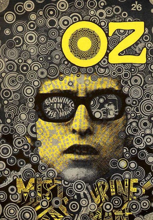 oz uk magazine Bob Dylan front cover