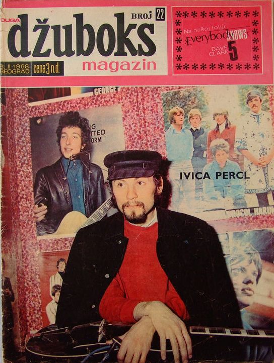 dzuboks magazine #22 1968 Bob Dylan front cover