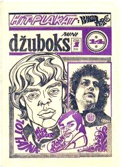 dzuboks magazine #14 1968  Bob Dylan front cover