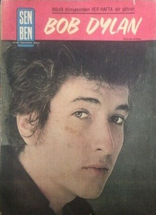 sen ben magazine Bob Dylan back cover