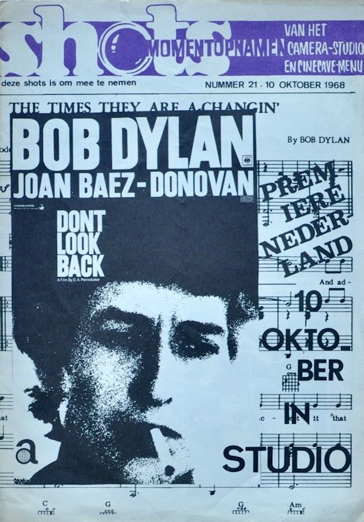 revolver magazine Bob Dylan front cover