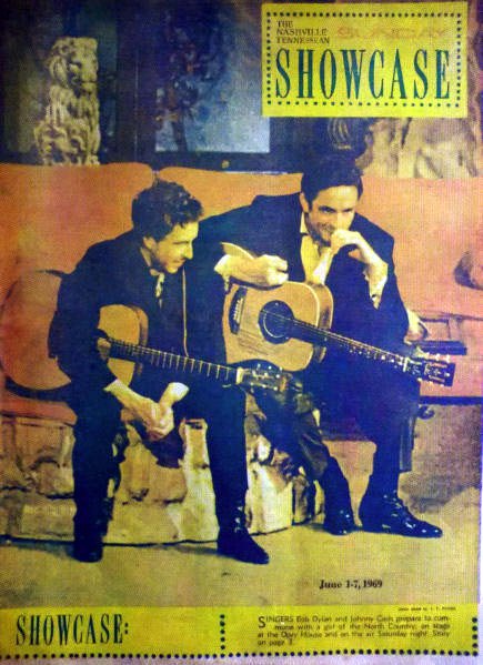 showcase magazine Bob Dylan front cover