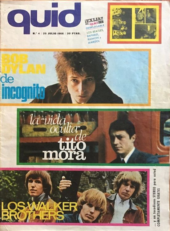 quid magazine Bob Dylan cover story